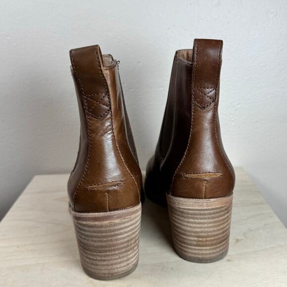 Madewell Brown Heeled Boots - Picture 10 of 13